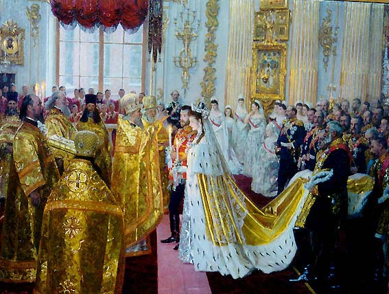 Tuxen Wedding of Tsar Nicholas II